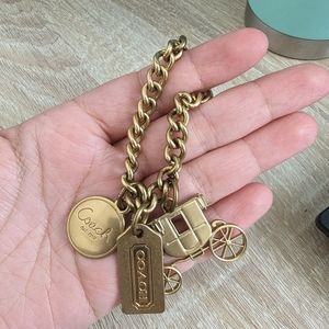 Coach Brass Charm